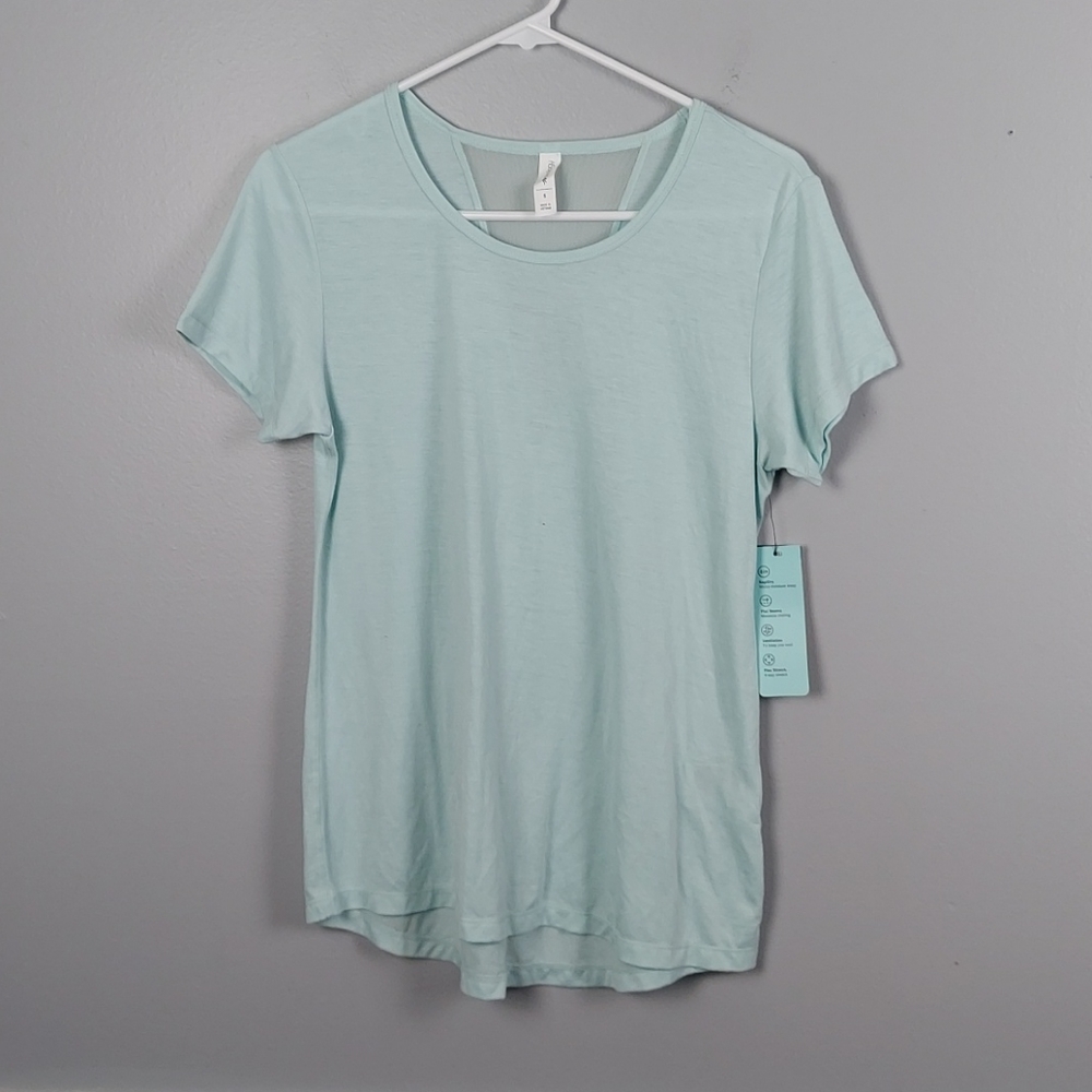 NWT Ideology Mint Color Athleisure Top, small
